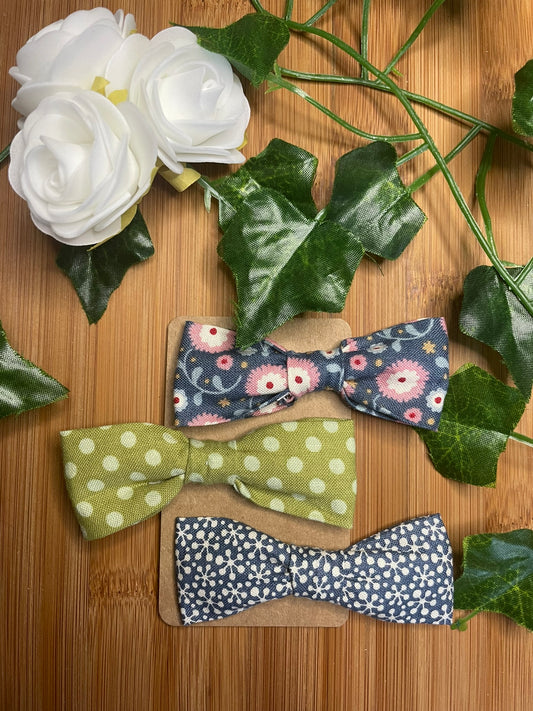 Lot de 3 Barrettes à Cheveux Nœuds - 26